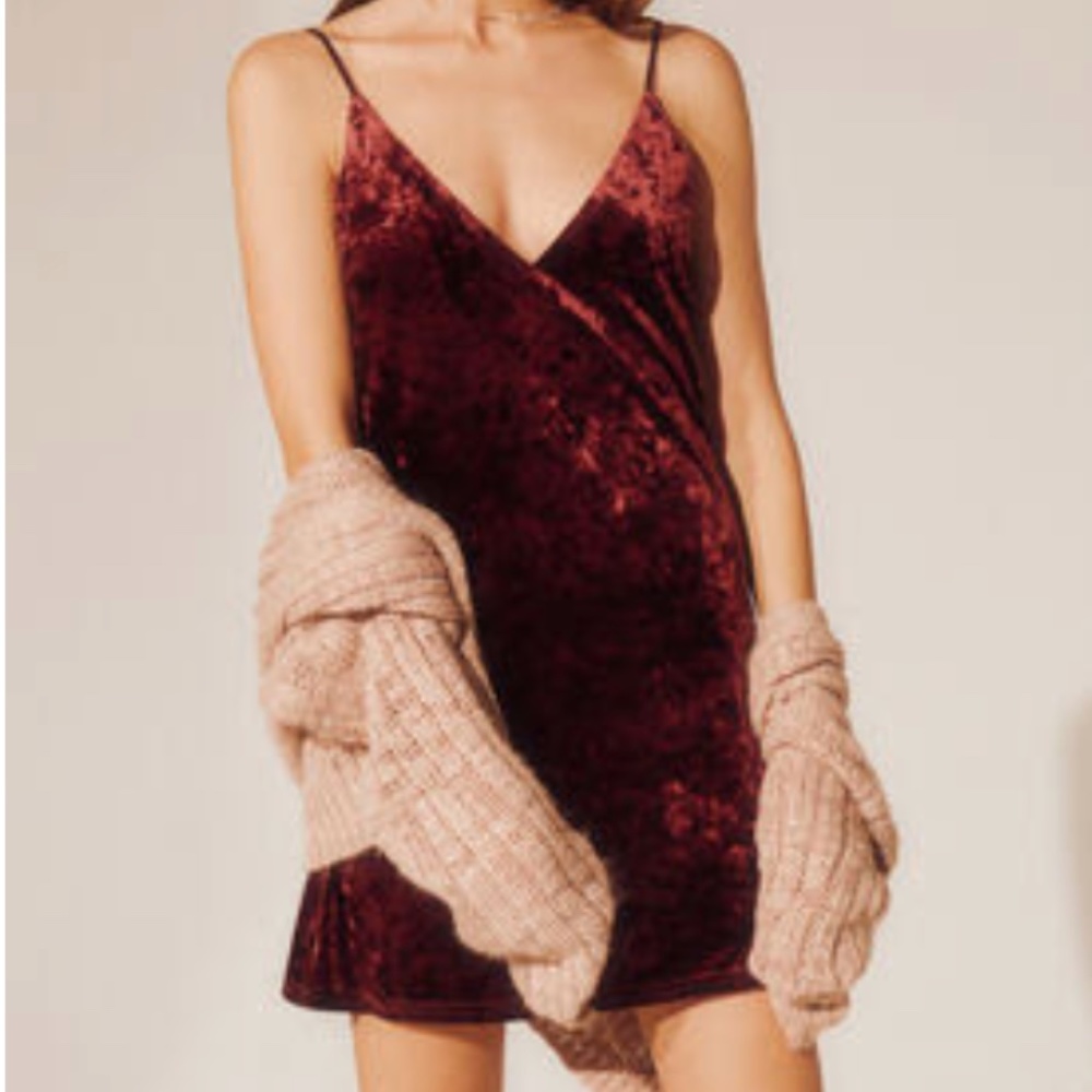 Velvet Mini Dress